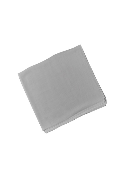 Mim Eşarp Mısırlı Eşarpları Düz Renk Krep Eşarp 100x100 Cm Beyaz