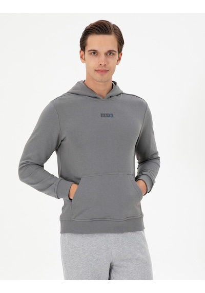 U.s. Polo Assn. Erkek Gri Sweatshirt 50293359-vr024 Gri