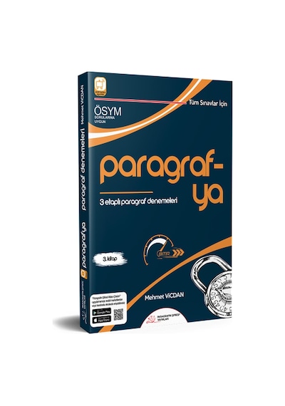 Tüm Sınavlar İçin Paragrafya 3 Etaplı Paragraf Denemeleri - Mehmet Vicdan - Paragrafın Şifresi