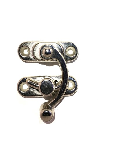 Yay Gözü, Ahşap Kutu Klipsi - Küçük 28x33 Mm, Nikel, 100 Adet Diğer