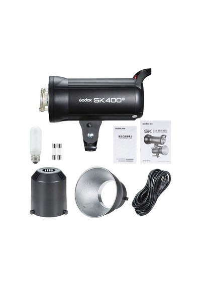Godox SK400 II W/S 3'lü Paraflaş Set + Seyyar Fon Perde 3x3 Metre