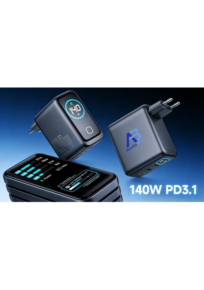 Apolllobell Chu02-007 140w Gan Ultra Hızlı Şarj Cihazı