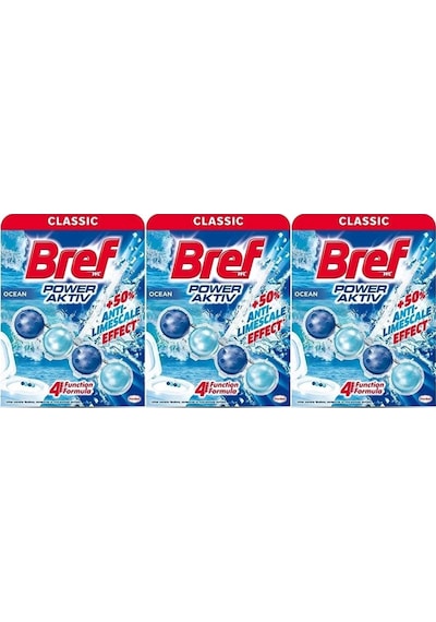 Power Aktiv Klozet Bloğu Okyanus Kokulu 3 Lü Set 3pk 1