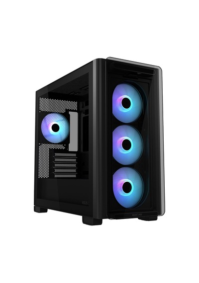A23 Plus Tg Argb Siyah Tempered Glass Usb 3.2 Matx Mid Tower Gaming Oyuncu Kasa
