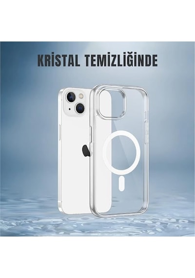 Manyetik Koruyucu Telefon Kılıfı Ip 14 6.1-şeffaf Diğer