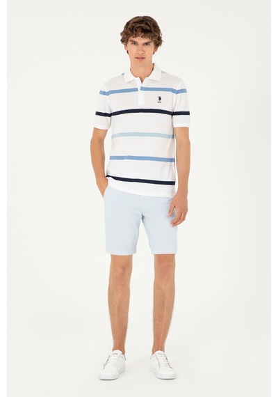 U.s. Polo Assn. Erkek Açık Mavi Şort / Bermuda 50283948-vr003 Açık Mavi