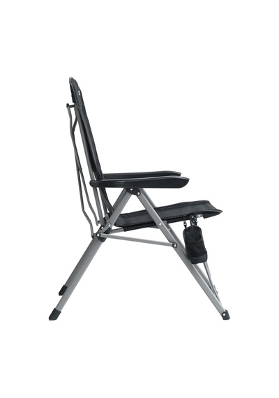 Outwell Campo Recliner 3 Kademeli Konforlu Katlanır Kamp Sandalyesi Siyah