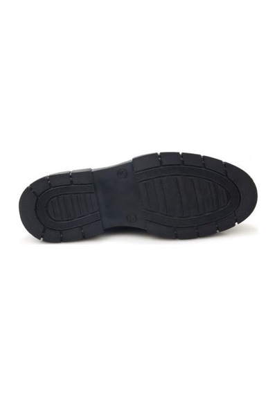 Pisagor Ps-3107 Erkek Hakiki Deri Loafer Ayakkabı Siyah