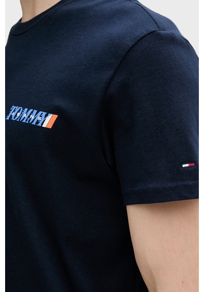 Tommy Jeans Pamuklu Sırt Baskılı Regular Fit Bisiklet Yaka T Shirt Erkek T Shirt Dm0dm22547 C1g Lacivert Tommy Jeans Pamuklu Sırt Baskılı Regular Fit Bisiklet Yaka T Shirt Erkek T Shirt Dm0dm22547 C1g Lacivert