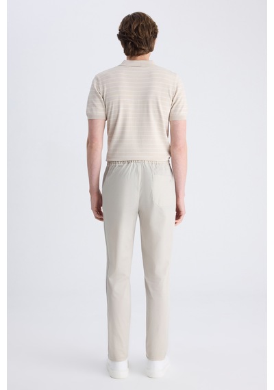 D's Damat Ds Damat Regular Fit Bej Armürlü Pamuklu Jogger Pantolon 4hc03s2133242 Bej