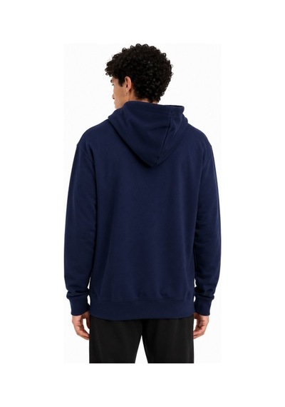 Puma Nordics Blank Hoodie Erkek Lacivert Sweatshirt 68336204 Siyah