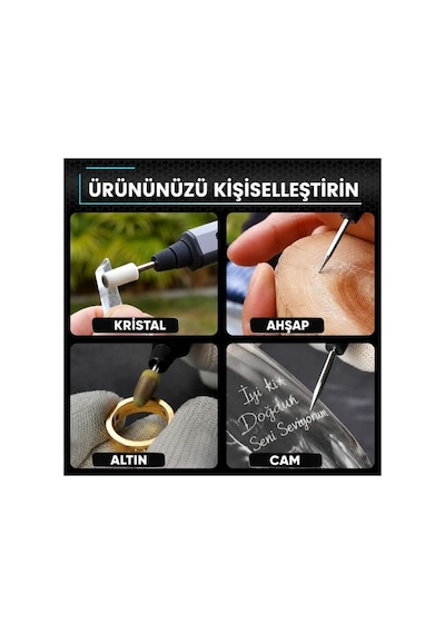 Arrowmax Sgs Pro Plus Am-199214 Akıllı Gravür Ve Parlatma Kalemi 42 Parça Set