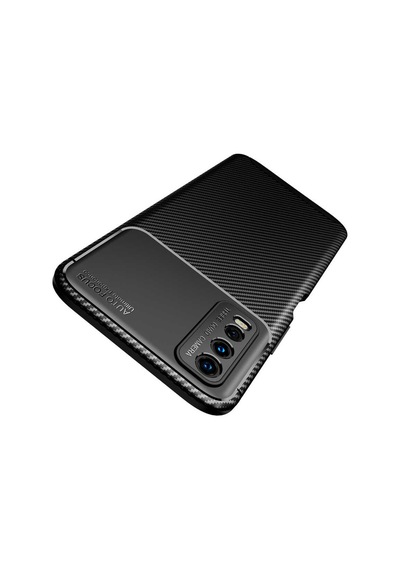 Vivo Y11S Kılıf Zore Negro Karbon Tasarım Silikon Kılıf