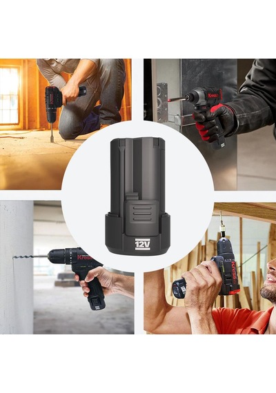 Kress Kpb1202 12volt 2.0ah Li-ion Profesyonel Yedek Akü
