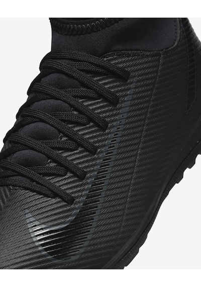 Nike Jr. Mercurial Superfly 10 Club Çocuk Halı Saha Krampon Dar Kalıp Siyah
