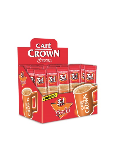 CAFE CROWN 3Ü1 SADE 17,5GR  x320 ADET