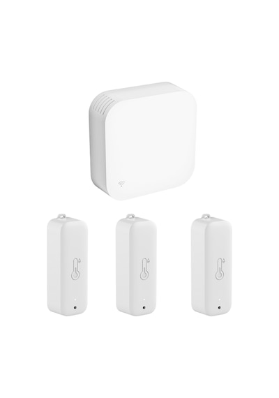 Wifi Rf 3'lü Hava İstasyonu Tuya, Smart Life Uyumlu