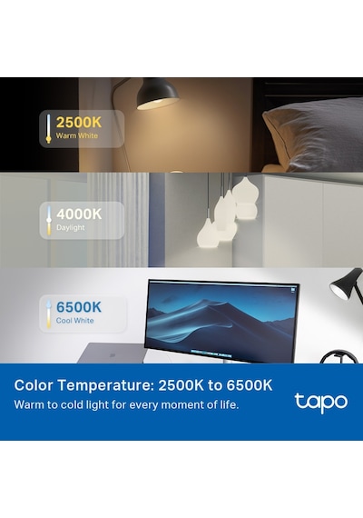 Tp-lınk Tapo L430p Akıllı Wıfı Ampul Çok Renkli - E14 P45