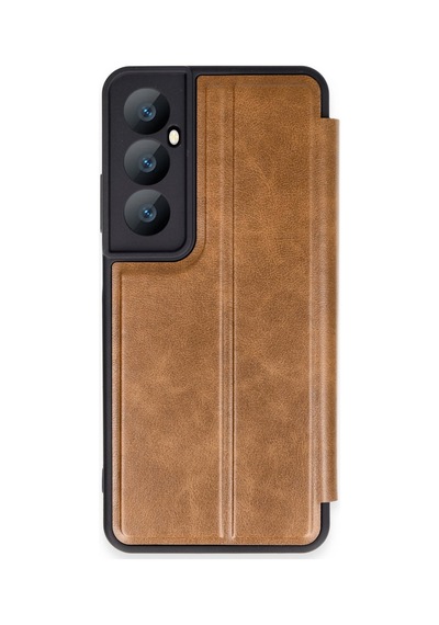 C65 Kılıf Flip Cover - Taba