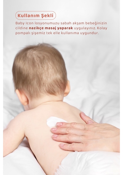Baby Icon Yüz Ve Vücut Bebek Nemlendirici Losyon 250 ML