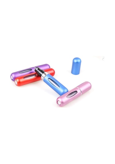 Tr Mukko Home X2 Adet Parfüm Şişesi Çanta Içi Mini Doldurulabilir Seyahat Cep Yedek Parfüm Şişesi 5 Ml