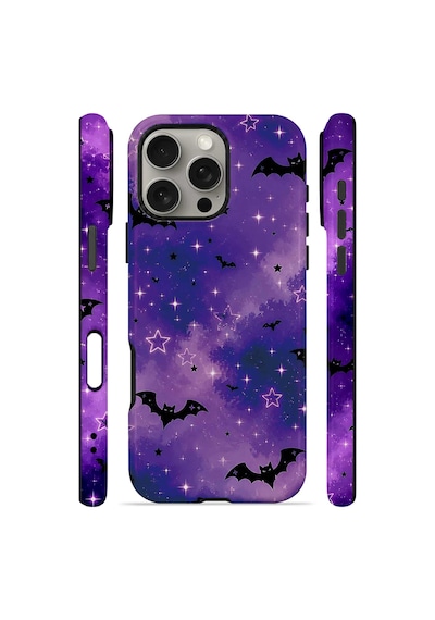Velvoria Valestra Bat Sky Apple Apple iPhone Uyumlu 16 Pro Max Magsafe Koruma Kılıfı Valestra Magline - Bat Sky