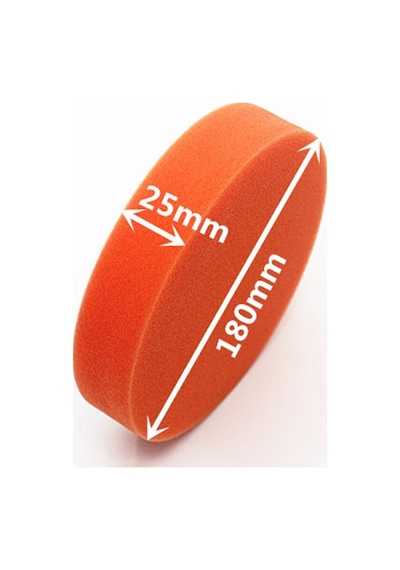 Oto Araç Kaporta Boya 180Mm Cırt Taban Bone Sünger Cırt Zımpara