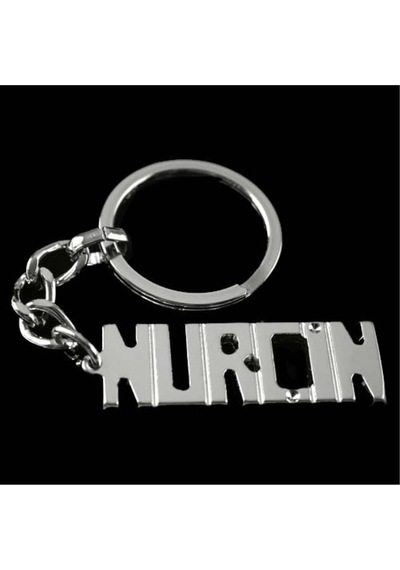 Nurçin - 843 - - Nazblsmm - İsimli Anahtarlık Çok Renkli