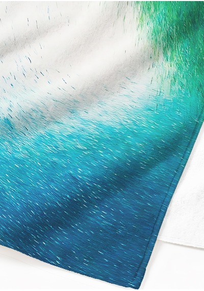 Okyanus Dalga Temalı Modern Plaj Havlusu - Turkuaz Yeşil Marine Hızlı Kuruyan Mikrofiber Havlu Örtü Dumanlı Yasemin Okyanus Dalga Temalı Modern Plaj Havlusu - Turkuaz Yeşil Marine Hızlı Kuruyan Mikrofiber Havlu Örtü Dumanlı Yasemin