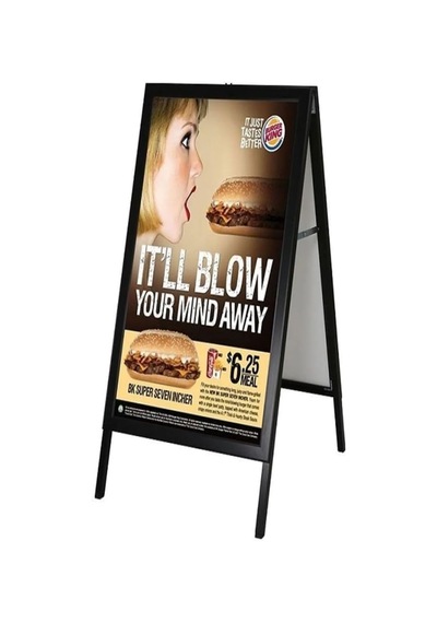 Rts Reklam 25mm A Pano Siyah, B2-500x700mm Genel