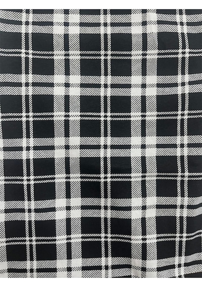 Ekose Desenli Beli Lastikli Unisex Pijama Altı Ekose1