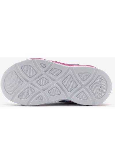 Skechers Twisty Glow - Sorbet Swirl Küçük Kız Çocuk Gri Spor Ayakkabı 303716n Smlt Gri