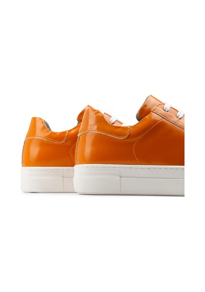 Deery Hakiki Deri Turuncu Sneaker Kadın Ayakkabı - Z1681Ztrcc02 Turuncu