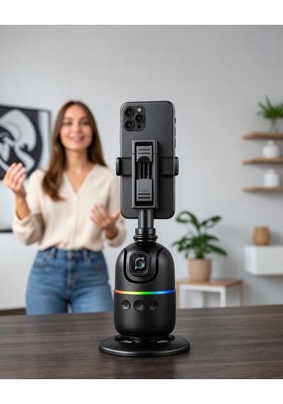 Akıllı Masa Tripodu Yüz Takipli 360 Otomatik Takip Uczzzp03tripod-8
