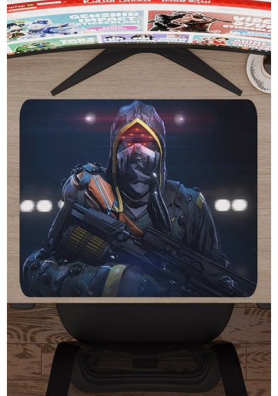Killzone Kaymaz Dikişli Kauçuk Oyuncu Mousepad V5 - 48x40 Xl Gaming Mouse Pad Fare Altlığı