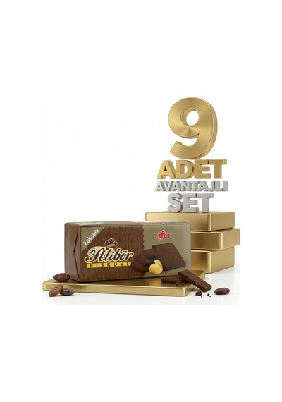 Afia Kakaolu Petibör Bisküvi 9x180 Gr