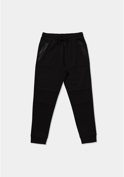 Colin's Colins Regular Fit Orta Bel Düz Erkek Siyah Eşofman Altı Cl1082562 Q1.v1 Blk