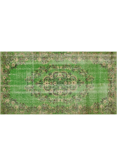 Klasik Modern Vintage Eskitme El Dokuma Halı 143 X 257 Cm 8833