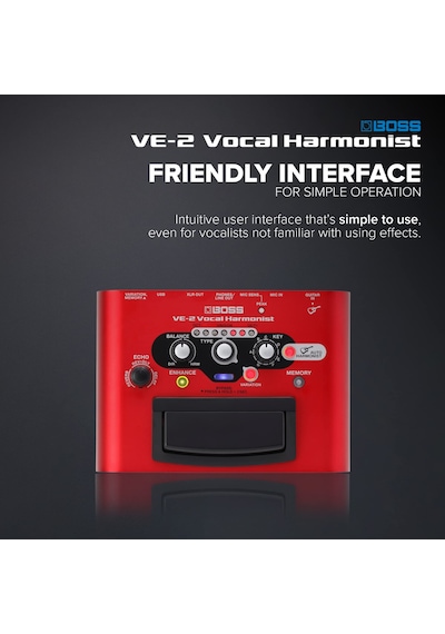 Boss Ve-2 Vocal Harmonist