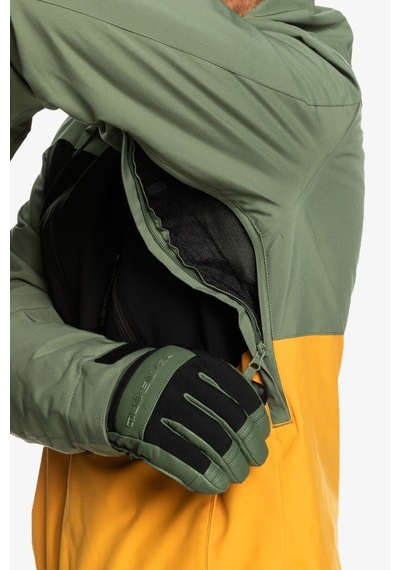 Quiksilver Sycamore Erkek Yeşil Kayak Montu Eqytj03431-gnb0 Yeşil