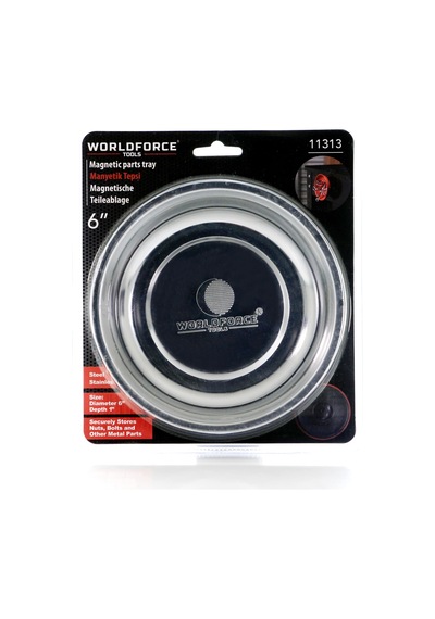 Worldforce 6" 150 MM Manyetik Alet Tutucu Paslanmaz Tepsi