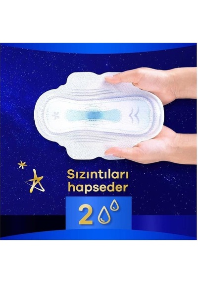 Orkid Ultra Hijyenik Ped Gece Extra Plus No: 5 5'li