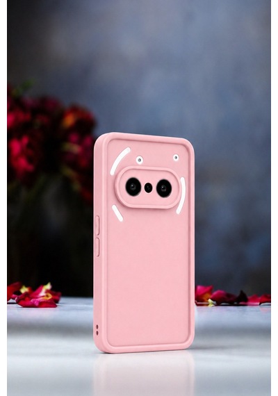 Nothing Phone 3a Uyumlu Kamera Çıkıntılı Mat Silikon Telefon Kılıfı Resimdeki