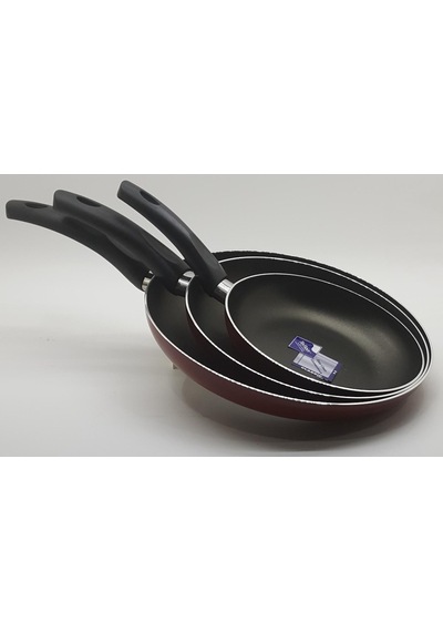 Mehtap 3 Lü Teflon Tava Seti 18+22+26 Cm 001