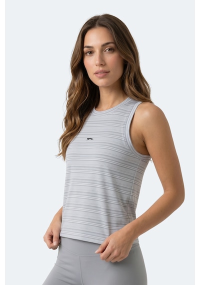Slazenger Korey Kadın Kolsuz Beyaz Tişört