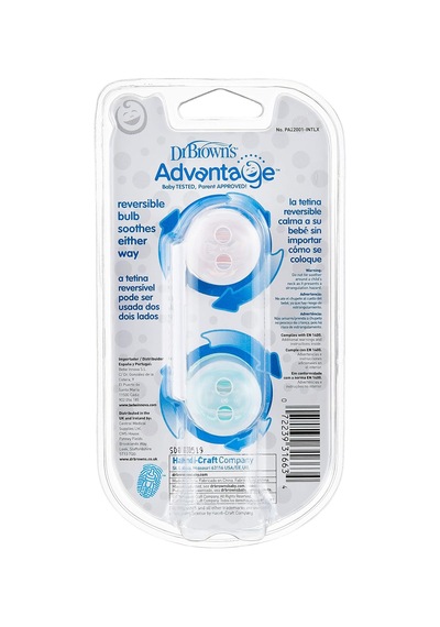 Dr. Brown's Advantage Emzik 2. Evre Pembe, İkili Paket