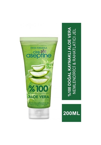 Cire Aseptine Aloe Vera Nemlendirici ve Jel 2 x 200 ML