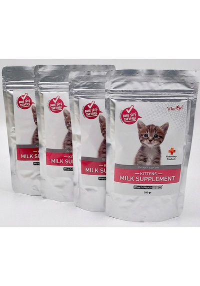 MAXİSOL Yavru Kedi Süt Tozu 200 GR  4 Adet