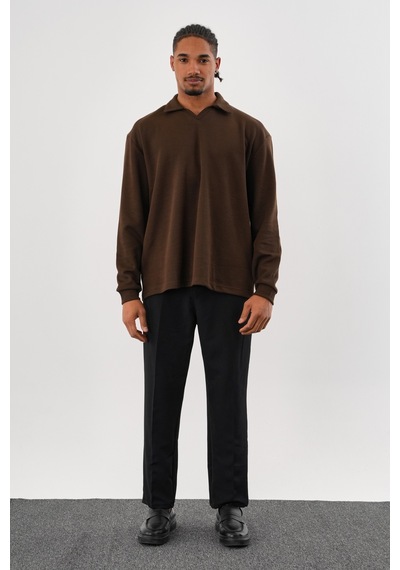 Redline Ease Oversize Sweatshirt Kahve