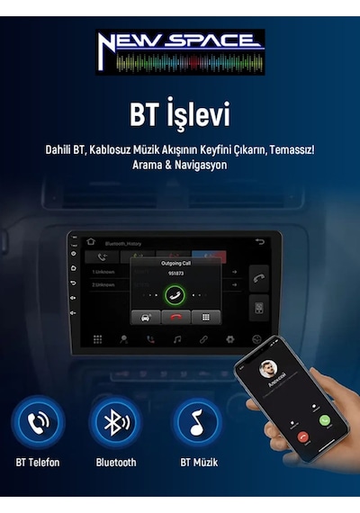 Honda Fd 6 Uyumlu Android 6gb Ram 128gb Rom 8 Çekirdek Carplay Multimedya